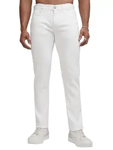 Highlander Men’s Straight-Fit Jeans | Classic & Modern | Stretchable Denim | Jeans for Man | Men Jeans