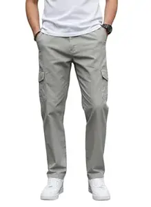 TAGAS Men’s Cotton Cargo Pants | Men Cargo Jogger Pant | Slim Fit Track Pants with Side Pockets | Stylish Streetwear Lower for Gym, Casual & Travel