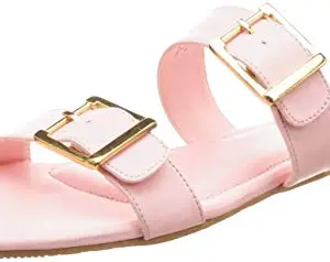 Bata Women's Allyssa Pink Slippers-3 UK (5715316)