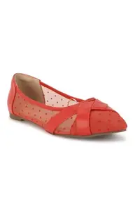 Allen Solly Women Red Casual Ballerinas