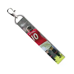 ISEE 360® Football Ronney Lanyard Tag with Swivel Lobster for Gift Luggage Bags Backpack Laptop Bags L X H 5 X 0.8 INCH