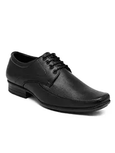 KNOOS Men Corporate Formal Shoes | Latest Stylish | Synthetic Leather | Lace up | Office Wear