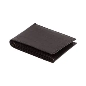 Max Women's Leather Textured Wallet with Coin Pocket (WALSRSP2009BROWN_Brown)