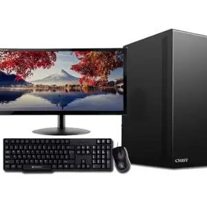 CHIST Core I7 Desktop Complete Computer System Full Setup for Home & Business(core I7 2600 Processor/ DDR3 8GB Ram/128GB M.2 SSD/500GB HDD/22 Monitor/Keyboard Mouse/Windows 10/ WiFi)