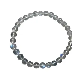 Handmade Genuine Pyrite Bracelet - 100% Natural Stones, Adjustable, Customizable, 8mm Beads