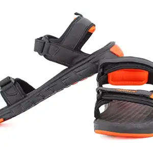 Sparx mens SS 571 | Latest, Daily Use, Stylish Floaters | Orange Sport Sandal - 10 UK (SS 571)