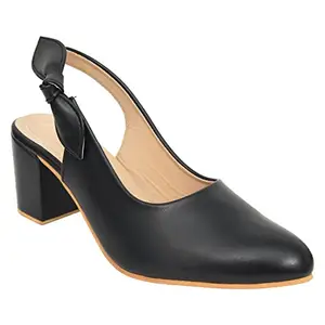 Racecourse Women Block Heel 47.6011 Black