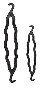 KGR Splash Twist Holder Clip Magic Roll Bun Hair Twist Braid Tool For Hair Styling| Pack Of 2