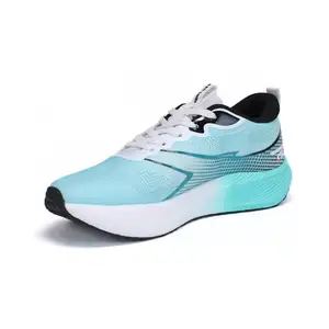 Red Chief Sports Running Shoes for Men & Boys | Stylish Lace-Up Outdoor Shoes | Lightweight Walking-Style Runners | Comfortable Athletic C.Blue-White | Size-10 | R1718 F028