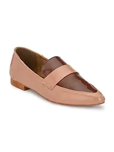 Zebba Women's Santos Sythetic Patent Sandal Pink, Size:7