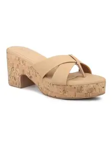 Inc.5 Women Beige Wedge Heels