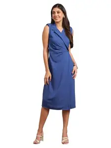 Globus Women Dress (GS571355_Blue_S)