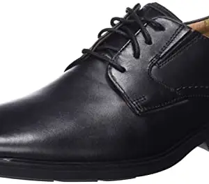 Clarks Clarkslite Low Black Leat UK-7