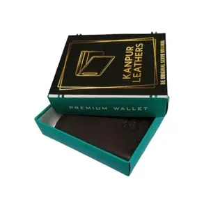 Kanpur Leathers Women's Trifold Wallet, Classic Design, Stylish Accessory