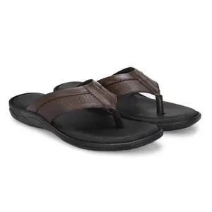 Azzaro Black Men Genunie Leather Comfort Sandals S3431_GID Brown