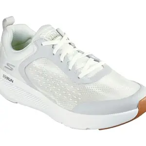 Skechers GO Run Elevate - VANDURA Sports Lace Up Shoe for Mens, White Grey- 220322-WGY (220322-WGY_8)
