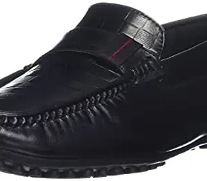 BATA Men's Sen Black Formal Shoes - 9 UK/India (43 EU) (8516137)
