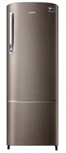 Samsung 246L 3 Star Inverter Direct-Cool Single Door Refrigerator Appliance (RR26C3733DX/HL,Luxe Brown) 2023 Model