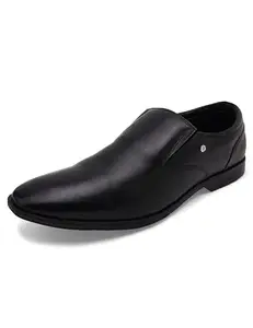 Hush Puppies Men's ADAM Slip ON Formal Shoes (8546128_Black_9 UK)