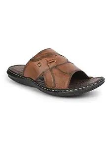 Liberty Mens Dtl-112 Tan Slipper - 42