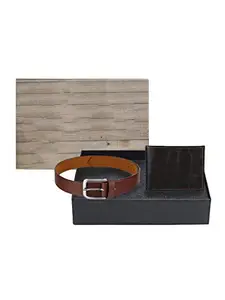 Swiss Design SDWC-134 Wallet & Belt Gift Set for Men