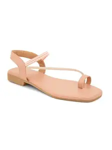 Longwalk Women Casual Flat Sandals Pink-W-2412