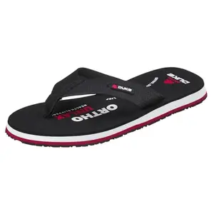 Duke Men Doctor Slippers Black