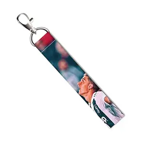 ISEE 360® Football Love Lanyard Tag with Swivel Lobster for Gift Luggage Bags Backpack Laptop School Bags L X H 5 X 0.8 INCH