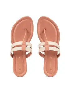 Khadim's Pink Flat Slip On Sandal for Women (4772145)
