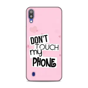 Screaming Ranngers Don’t Touch My Phone/Attitude 3D Printed Back Cover for Samsung M10