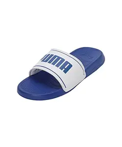 Puma unisex-adult Slide Max Royal Sapphire-White Slide Sandal - 7 UK (39453705)