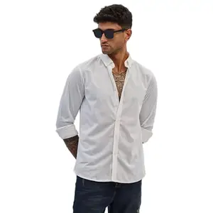 SNITCH White Corduroy Shirts