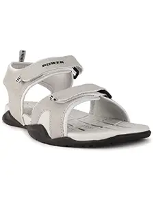 Power mens TERRA Grey Sandal - 6 UK (8612771)