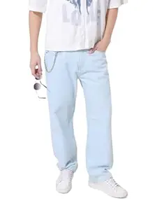 The Indian Garage Co Men Relaxed Fit Solid Mid-Rise Jeans