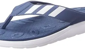 adidas mens BREEZEN PRLOIN/FTWWHT Slide Sandal - 4 UK (IU6005)