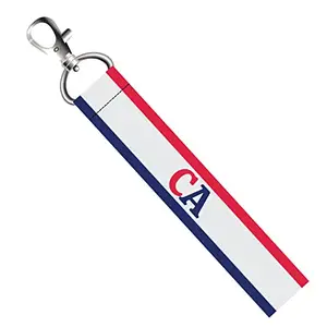 ISEE 360® Lanyard Tag with Swivel Lobster for CA Logo Gift Luggage Bags Backpack Laptop Bags L X H 5 X 0.8 INCH