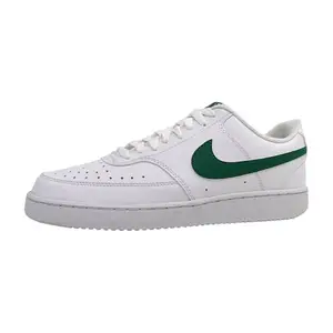 NIKE Mens Court Vision Lo Running Shoes Nn-White/Malachite-White-Dh2987-111-7Uk