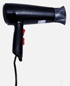 portable hair dryer for men women for travelling 1800w hair blower dryer black hot cold air features