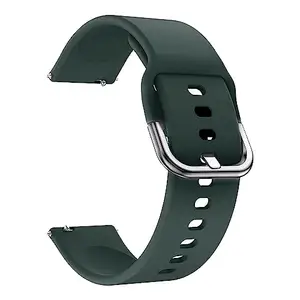 Matrix Accessorize Softest Silicone Strap Band for 20MM Lug Size Watches (Pack of 2) (Dark Teal)