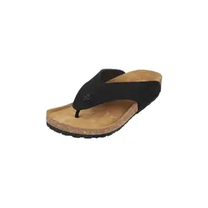 Mochi Men's BLACK Stylish Slipper UK/11 EU/45 (16-823)
