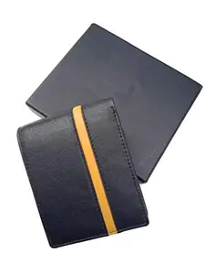Fabbro Genuine Leather Wallet for Men- Black