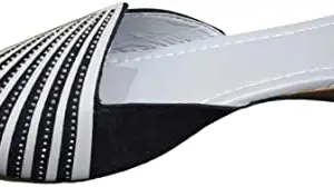 DONSON Periwinkle Enterprises Presents Fancy and Stylish Bellies for Girls and Woman(Belly-02-GREY-8) Gray