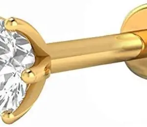 Victoria Jewels, Gold Nose Pin, 22k BIS Hallmarked, weight 0.70g (70mg) (0.100)