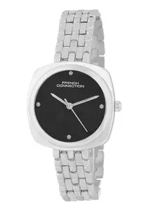 French Connection Analog Black Dial Women's Watch-FCN0143BSM