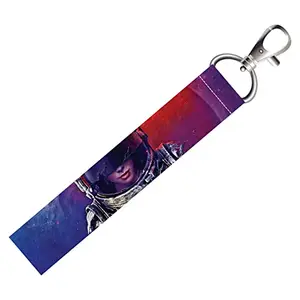 ISEE 360® Astronaut Lanyard Bag Tag with Swivel Lobster for Gift Luggage Bags Backpack Laptop Bags Travelers Students Worker L X H 5 X 0.8 INCH