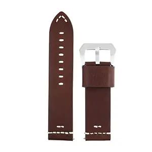 Titan 24MM BROWN Genuine Leather Strap for MEN