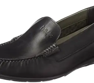 Lee Cooper Men's LC4826D Leather Casual Shoes_Black_44