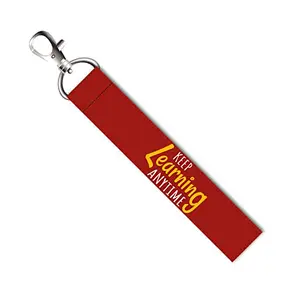 ISEE 360® Keep Learning Lanyard Tag with Swivel Lobster for Gift Luggage Bags Backpack Laptop Bags L X H 5 X 0.8 INCH