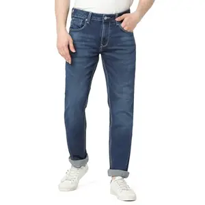 Spykar Men Blue Comfort Fit Mid-Rise Casual Jeans (Size: 30)-EMDRC2BD003-Mid Blue