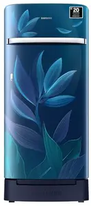 Samsung 189 L, 5 Star, Digital Inverter, Direct-Cool Single Door Refrigerator (RR21D2H259U/HL, Paradise Bloom Blue, Base Stand Drawer, 2024 Model)